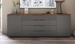 borchardt Möbel Sideboard Tom | Grau