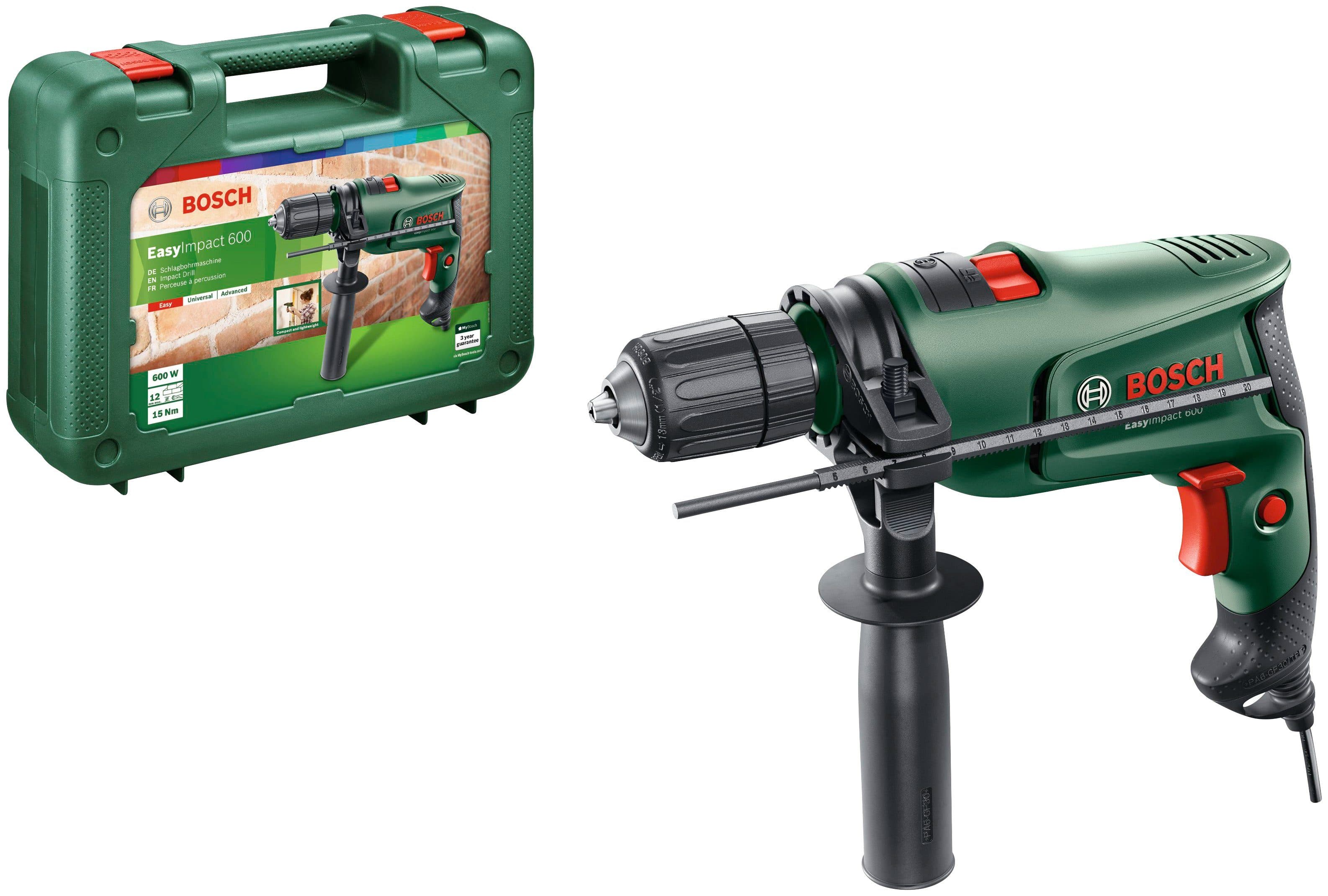 Bosch Home & Garden EasyImpact 600 Schlagbohrmaschine | Grün