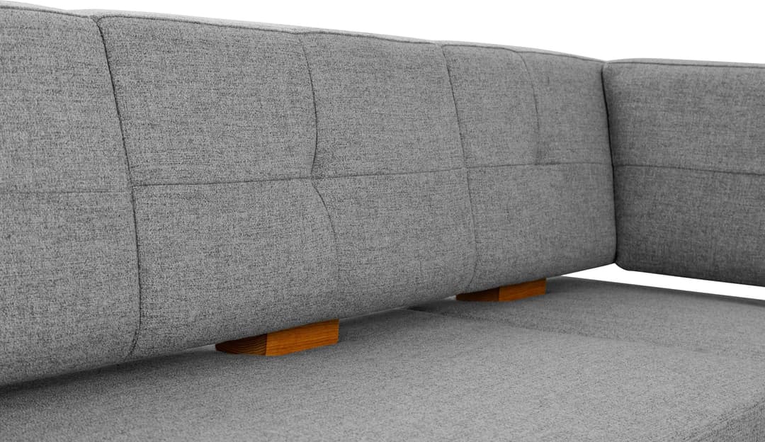 OTTO home Eckbank Ponza | Grau