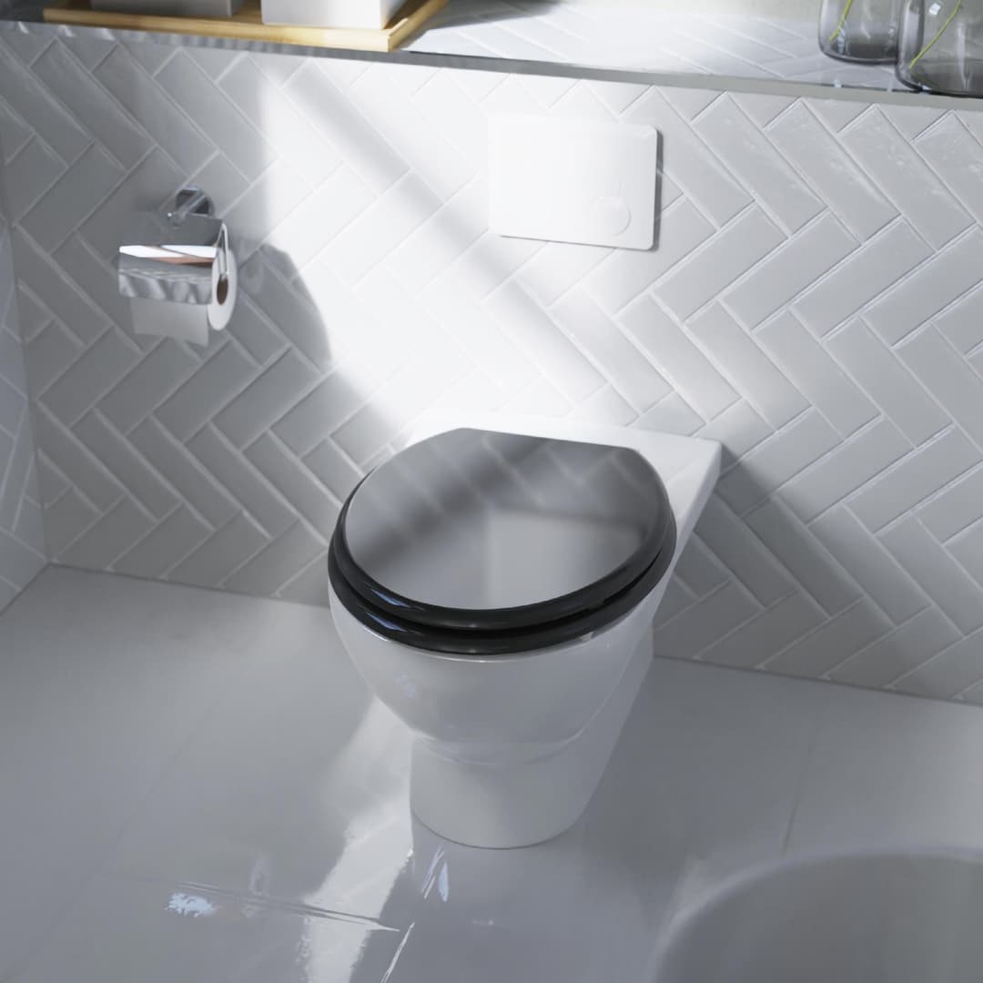 Schütte WC-Sitz SPIRIT | Schwarz