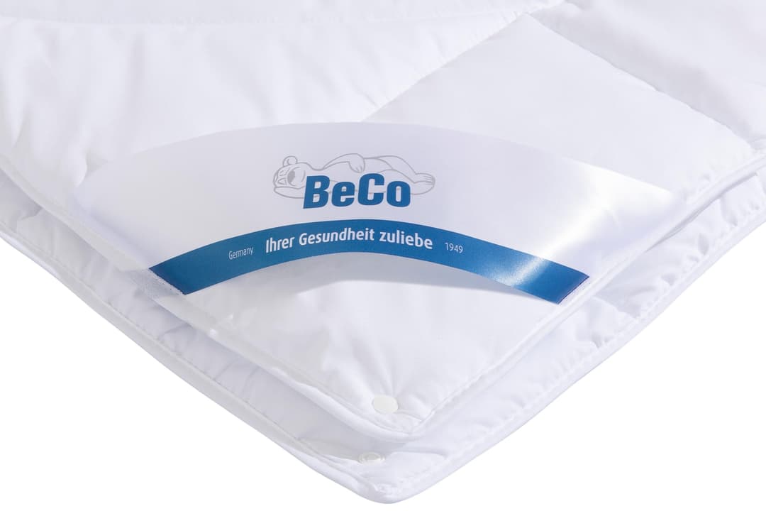 Beco Kunstfaserbettdecke Gregor | Weiß