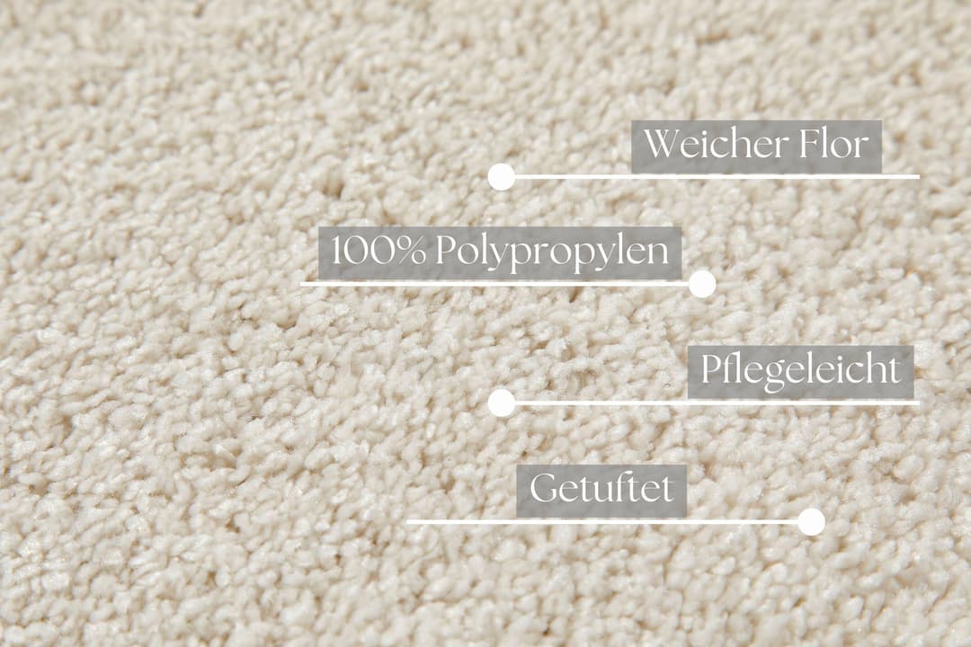 OTTO home Teppich Lisbea | Beige
