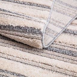 Carpet City Hochflor-Teppich Valencia 807 | Grau