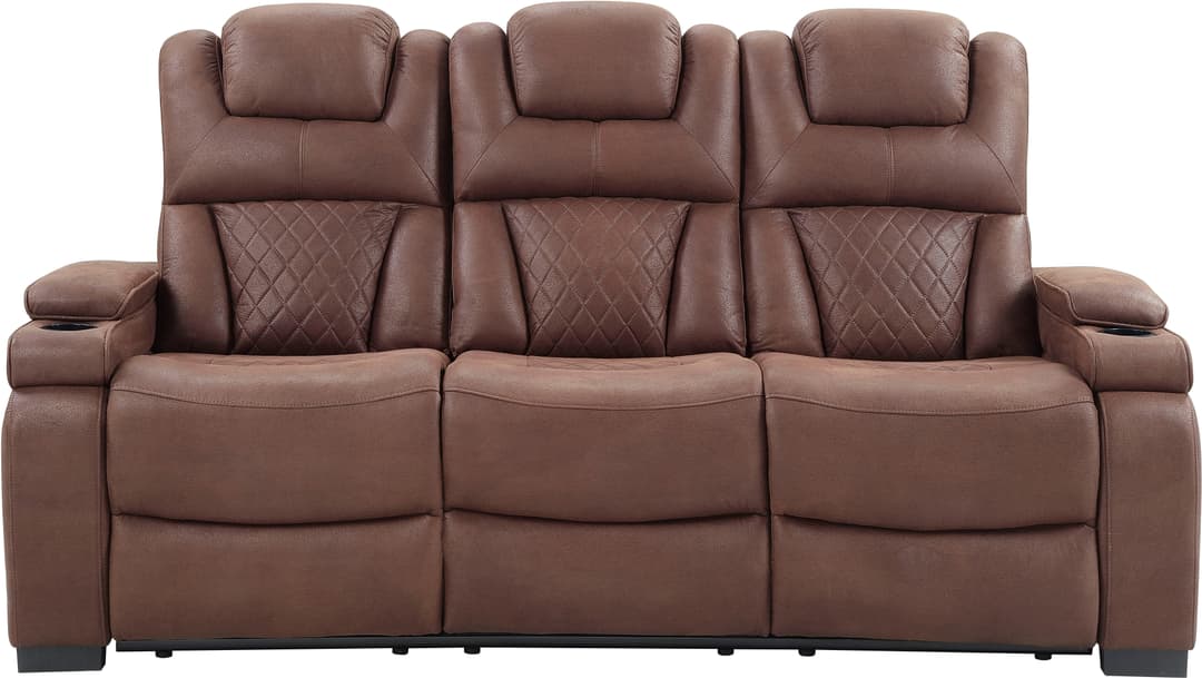 ATLANTIC home collection 3-Sitzer Faris | Braun