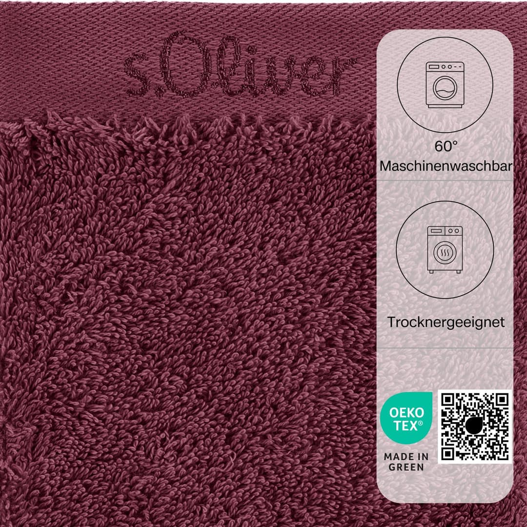s.Oliver Waschhandschuh | Rot