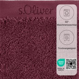 s.Oliver Waschhandschuh | Rot