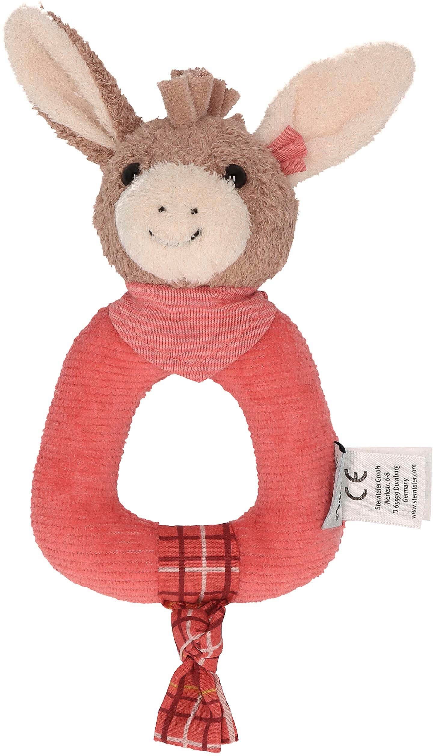 Sterntaler® Greifling Emmily, mit Rassel | Braun