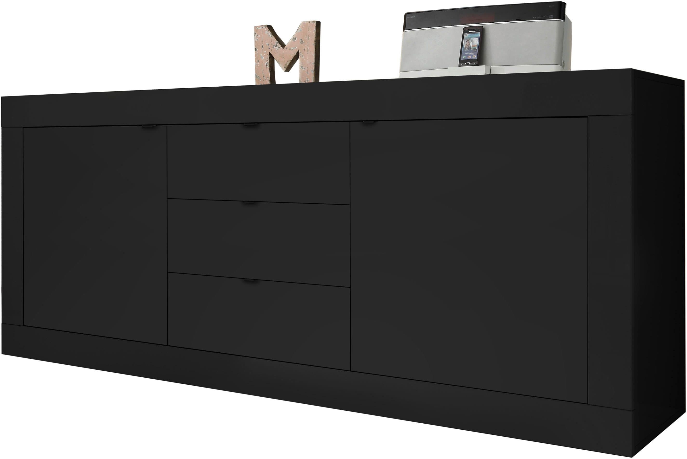 Home affaire Sideboard Basic | Schwarz