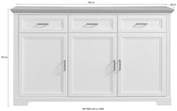 Innostyle Sideboard Jasmin | Holztöne