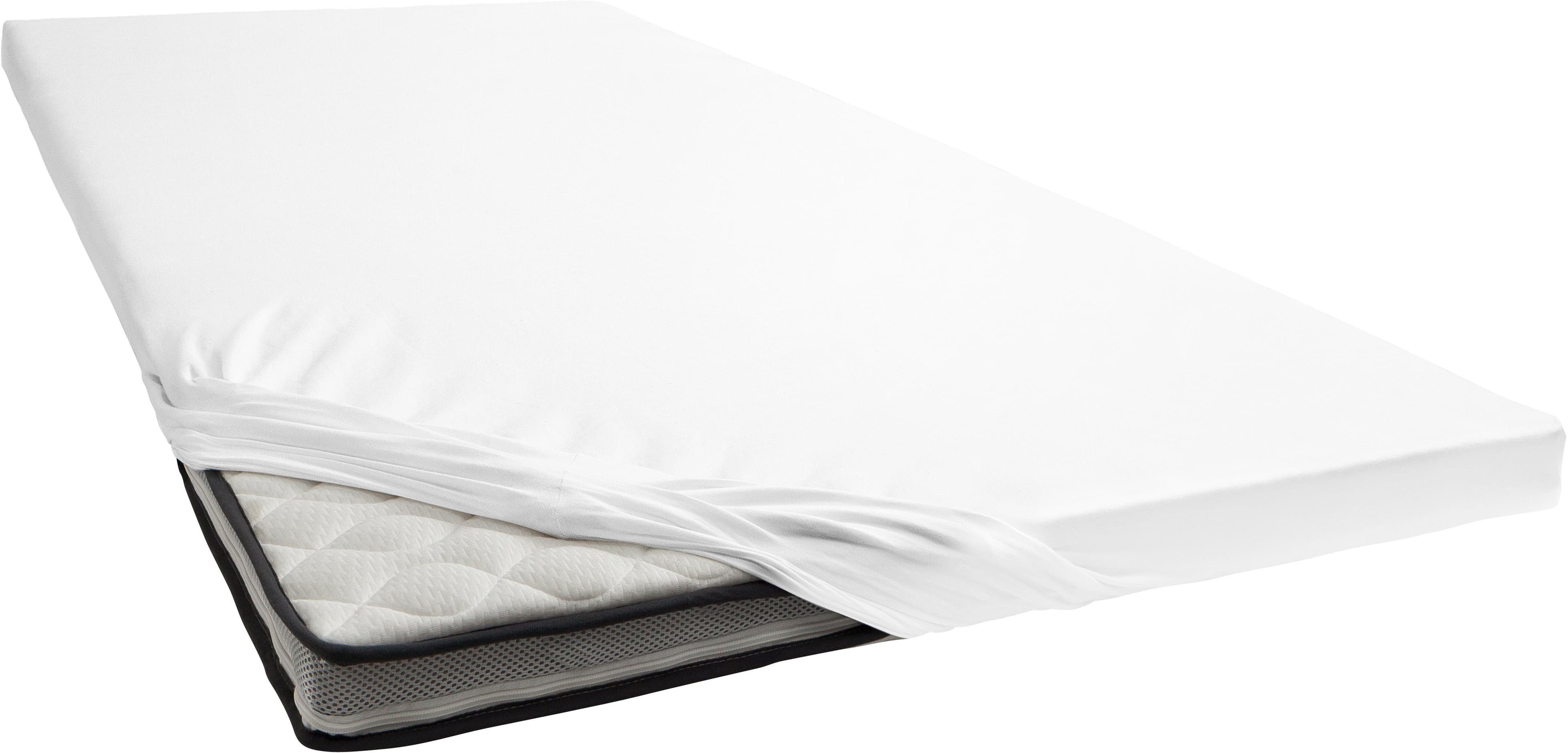 Estella Spannbettlaken Jersey Topper | Weiß