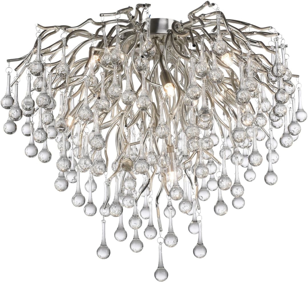 Paul Neuhaus Deckenleuchte ICICLE | Silber