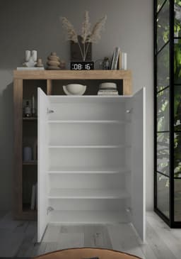Home affaire Schuhschrank Hamburg | Weiß