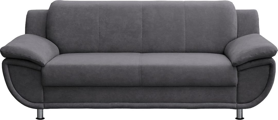 TRENDMANUFAKTUR 3-Sitzer Rondo | Grau