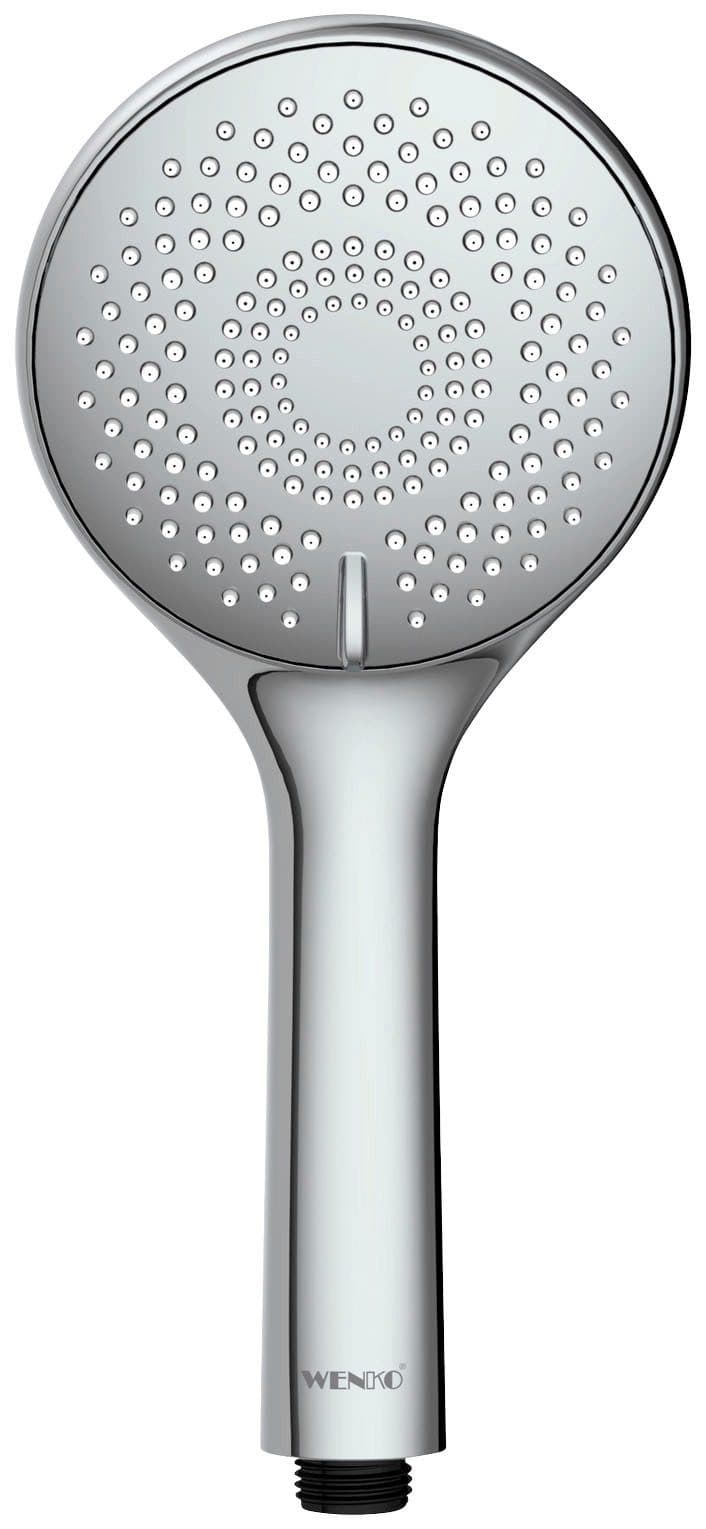 WENKO Handbrause Watersaving | Schwarz
