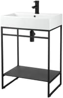 welltime Waschtisch Loft | Schwarz