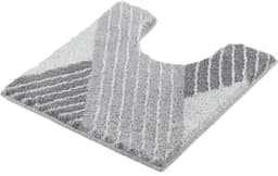 Kleine Wolke Badematte Cross | Grau