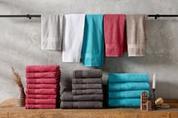 OTTO home Handtuch Set Juna | Braun