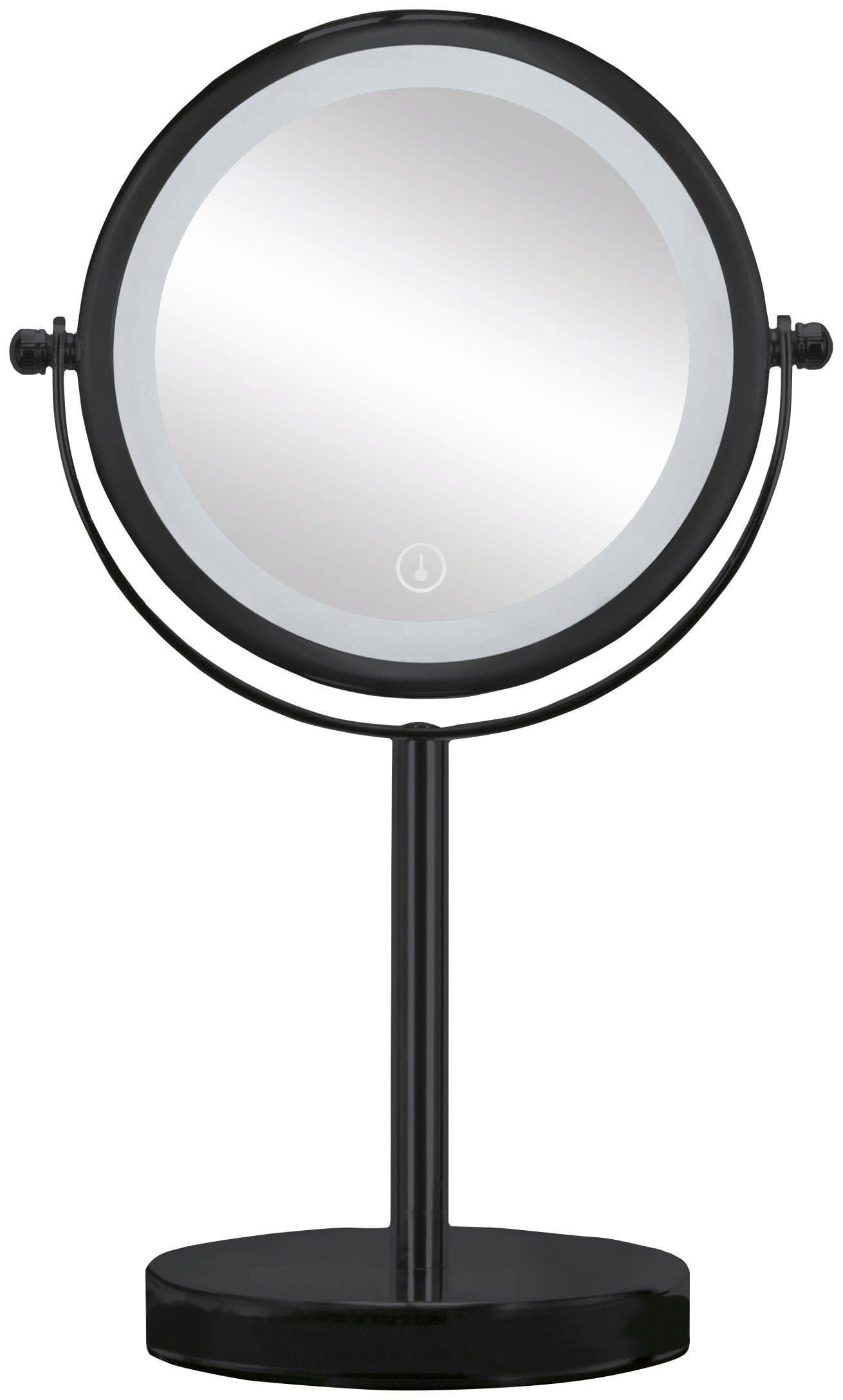 Kleine Wolke Bright Mirror Kosmetikspiegel | Schwarz