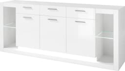 Home affaire Sideboard MERAN | Weiß