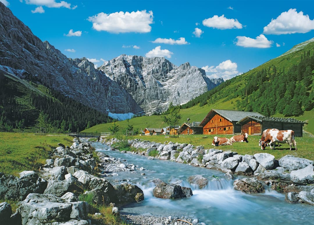 Ravensburger Puzzle Karwendelgebirge, Österreich | Mehrfarbig