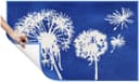 Grund Badematte Pusteblume | Blau 2