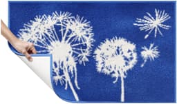 Grund Badematte Pusteblume | Blau