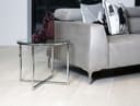 ACTONA GROUP Glastisch Cross | Silber 3