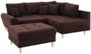 Home affaire Ecksofa Rice L-Form | Braun 5