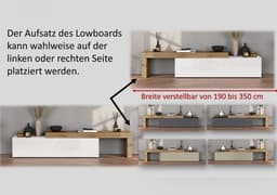 OTTO home Lowboard Chronos TV-Board | Beige