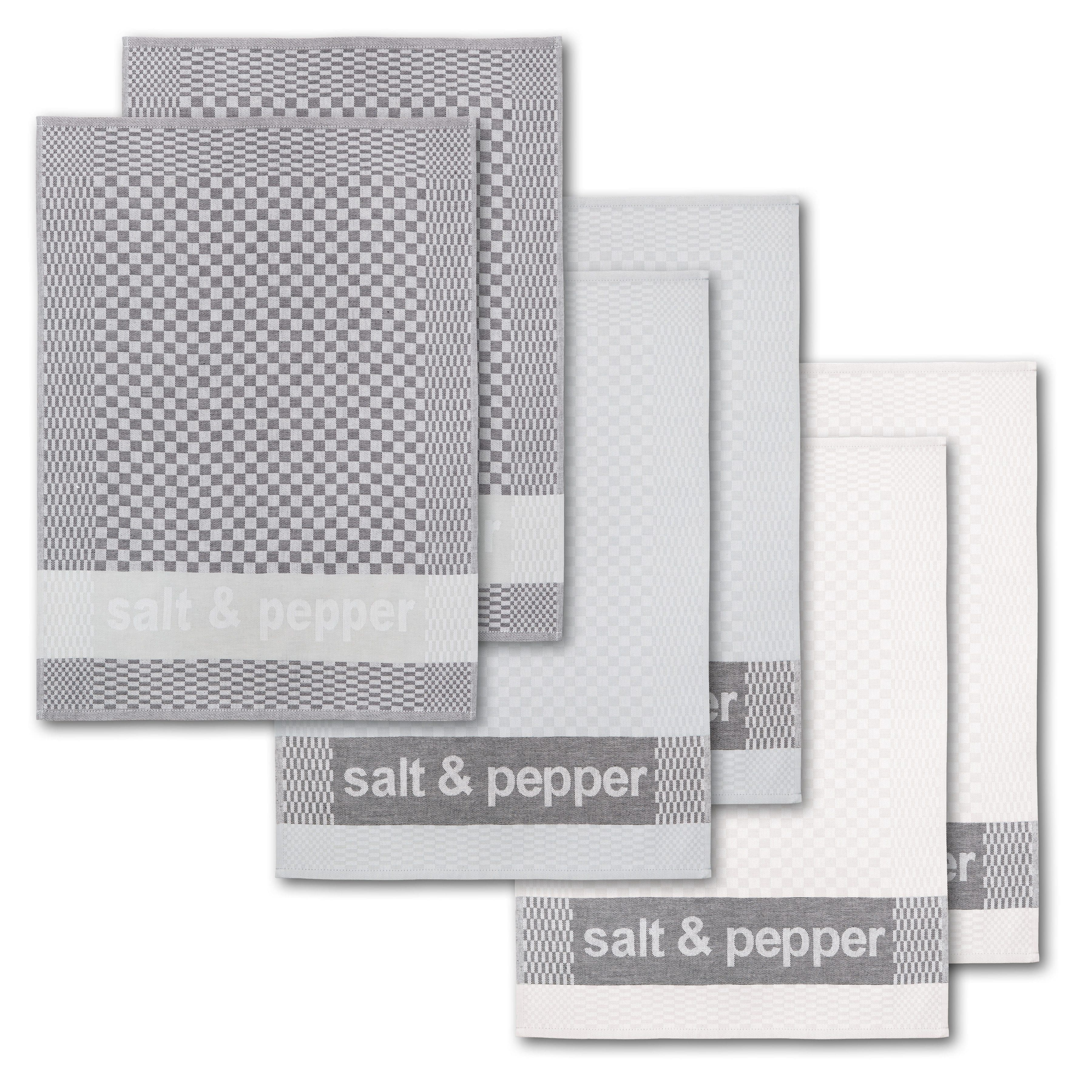 Dyckhoff Geschirrtuch Salt & Pepper | Grau