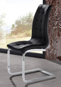 OTTO home Freischwinger Lola | Schwarz