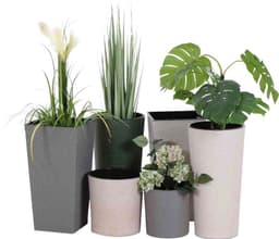 Siena Garden Pflanzkübel | Weiß