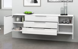 borchardt Möbel Sideboard Oliva | Weiß