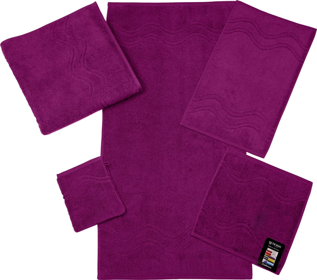 ROSS Handtuch Cashmere feeling | Pink