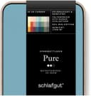Schlafgut Spannbettlaken PURE | Türkis 4