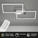 Briloner Leuchten LED Deckenleuchte FRAME | Silber 4