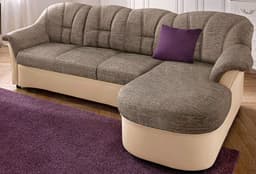 DOMO collection Ecksofa Flores Schlafsofa | Mehrfarbig