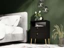 home affaire Nachttisch Elyria | Schwarz 5