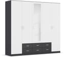 rauch Kleiderschrank GAMMA | Grau
