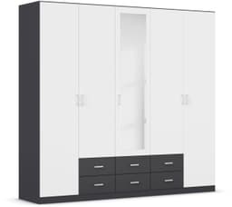 rauch Kleiderschrank GAMMA | Grau