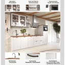 Home affaire Küchenzeile Teramo | Holztöne 3