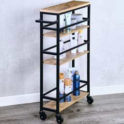 KESPER® Rollwagen Nischenwagen | Schwarz