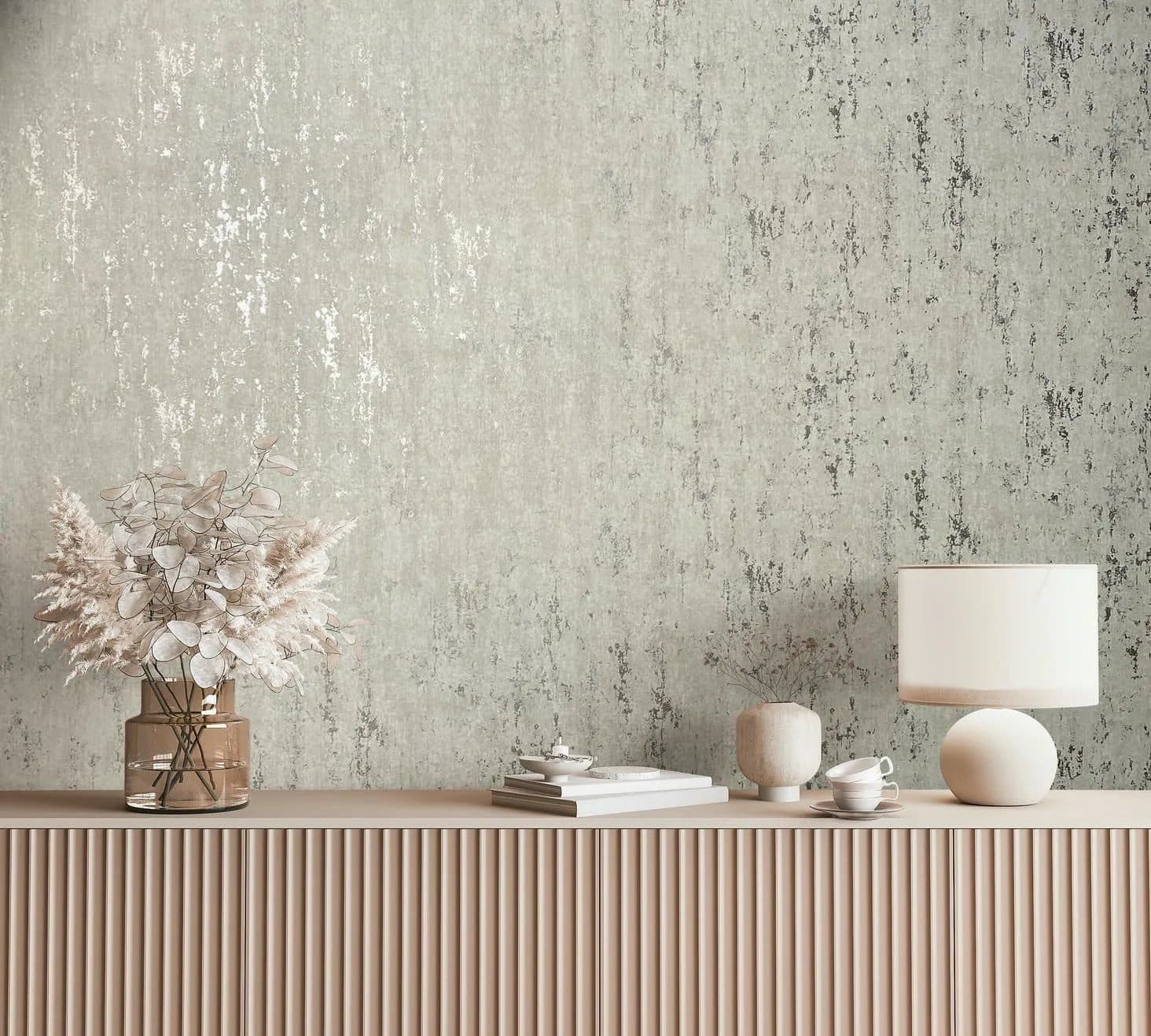 Marburg Vliestapete Calm Concrete | Grau