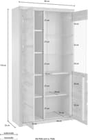 OTTO home Vitrine Silkeborg | Holztöne 5