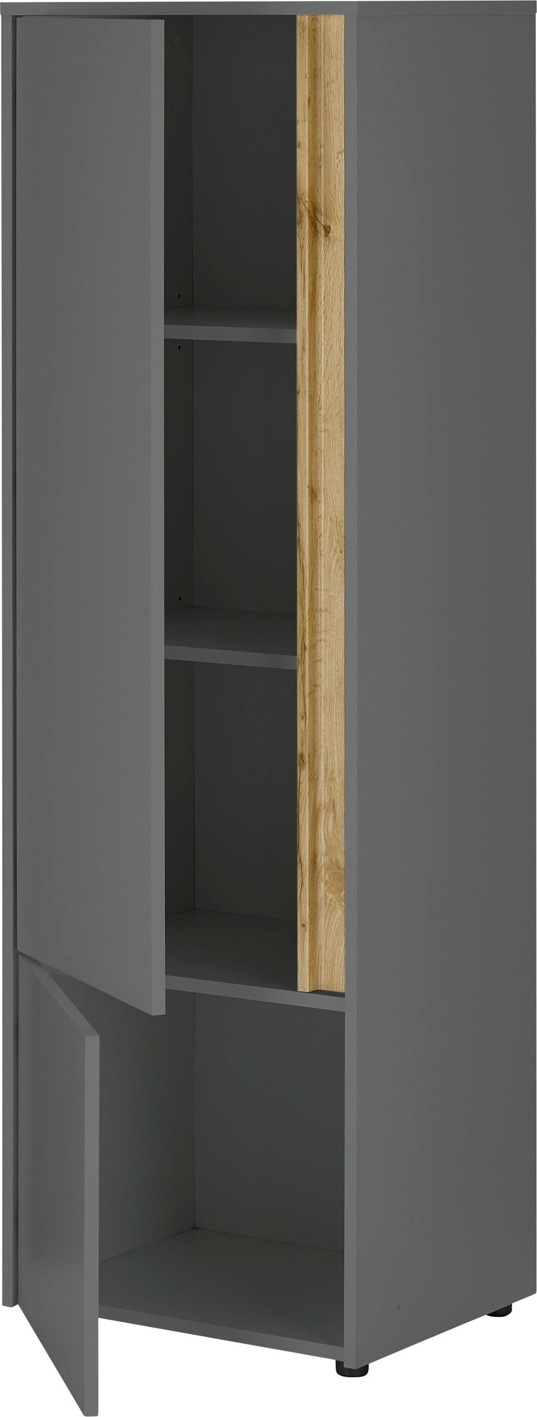 Home affaire Aktenschrank CiTY/GiRON | Grau