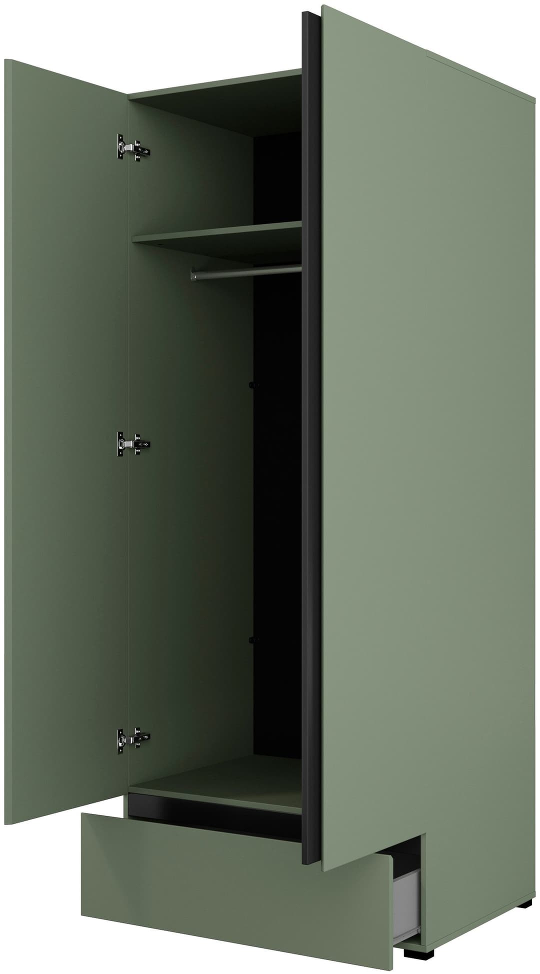 OTTO home Kleiderschrank Cross | Grün