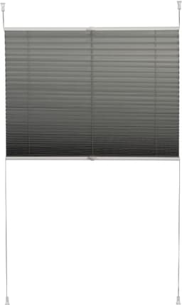 K-HOME Plissee Klemmfix Pisa | Silber