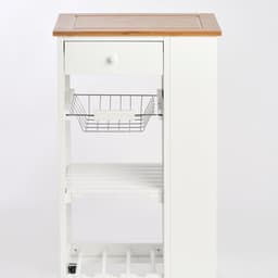 Zeller Present Küchenwagen | Weiß