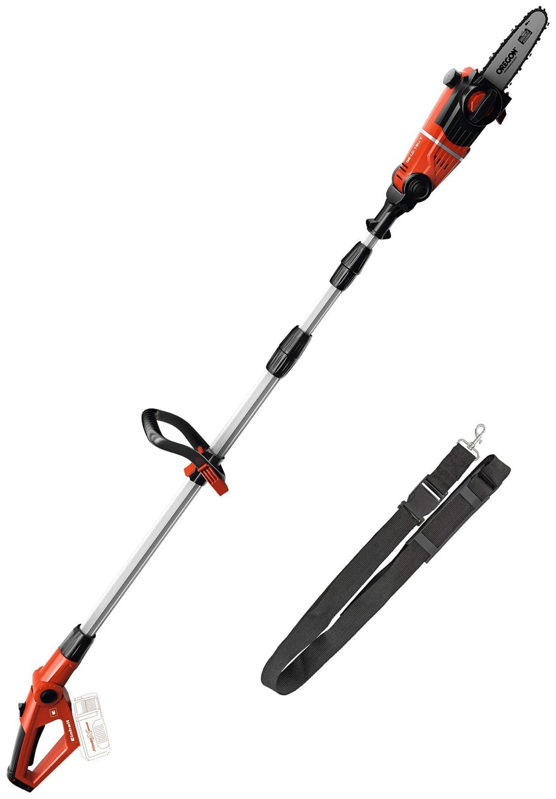 Einhell Akku-Hochentaster GE-LC 18 Li T-Solo | Rot