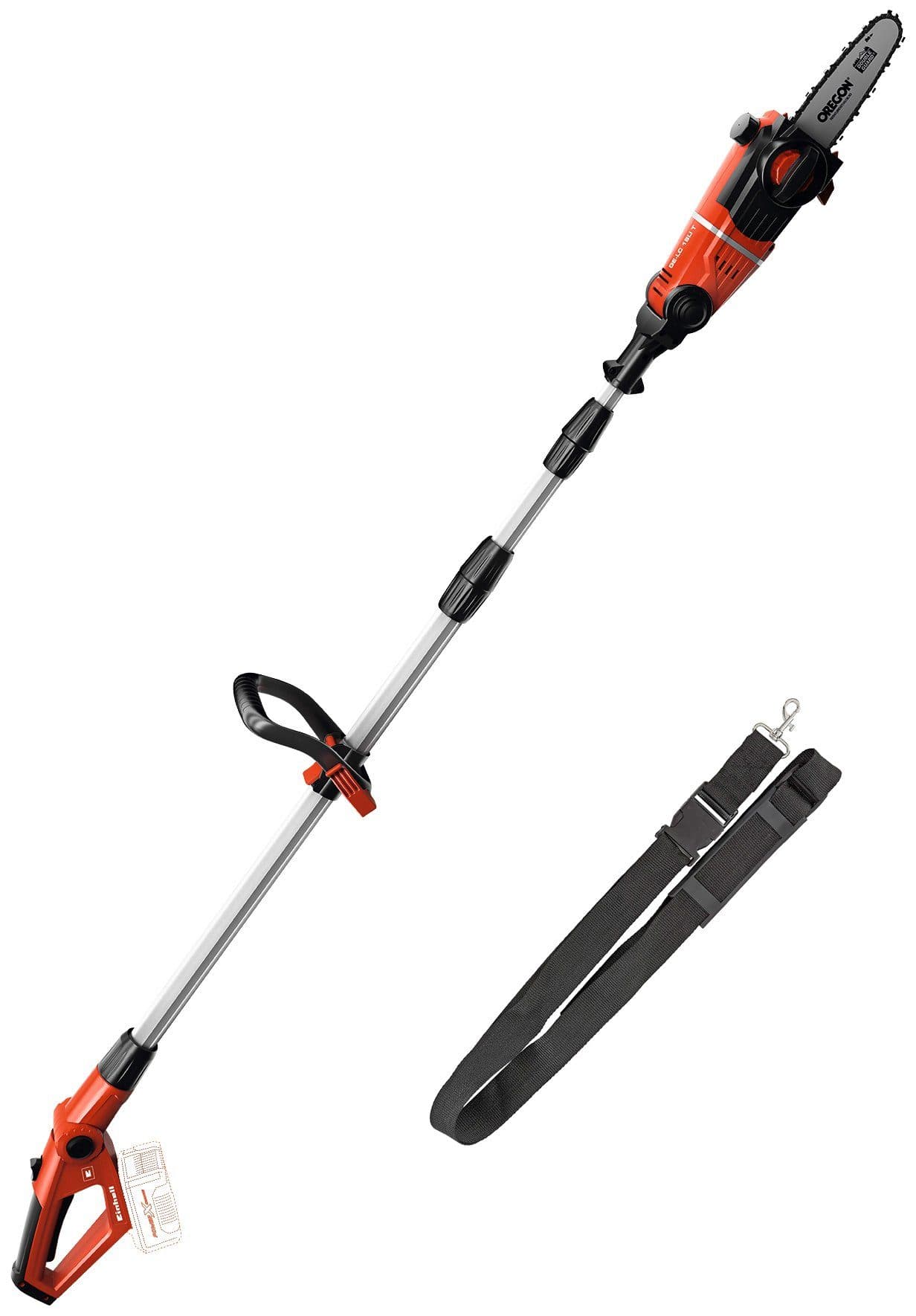 Einhell Akku-Hochentaster GE-LC 18 Li T-Solo | Rot